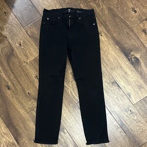 7 For All Mankind Size 27 Kimmie Crop Pant